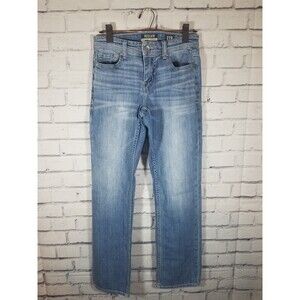 RECLAIM Light Wash Denim Embroidered Pockets Womens Size 27R